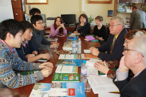 Стажировка студентов из Японии на географическом факультете